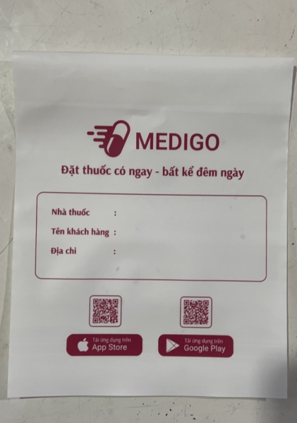 Túi dán Medigo